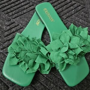 Green Women's Sandals